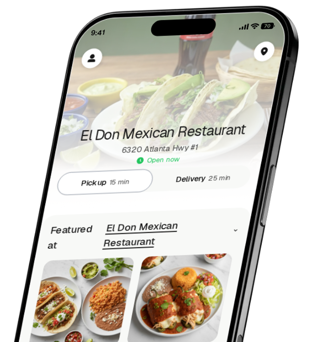 El Don Mexican Restaurant app preview
