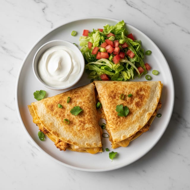 Cheese Quesadilla.