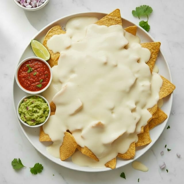 Cheese Nachos.