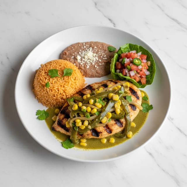 Pollo Poblano.