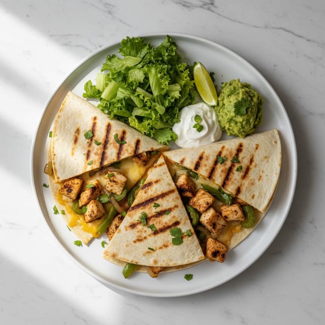 Grilled Chicken Quesadilla.
