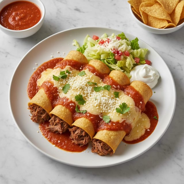 Enchiladas Norteñas.