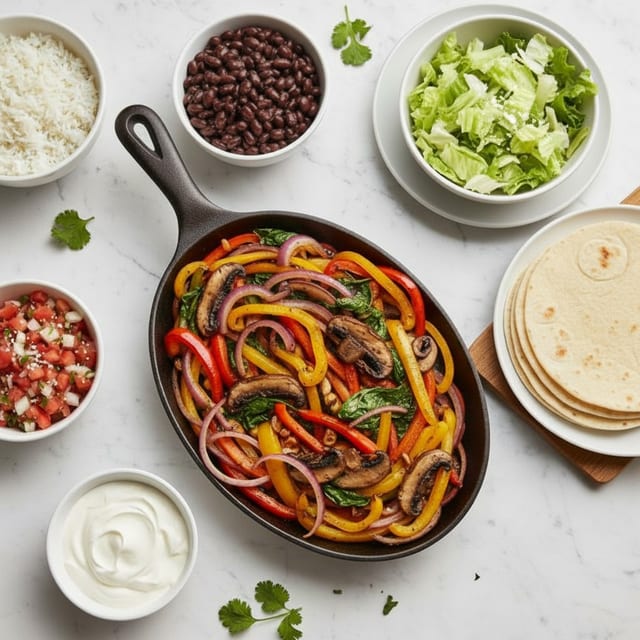 Veggie Fajitas.