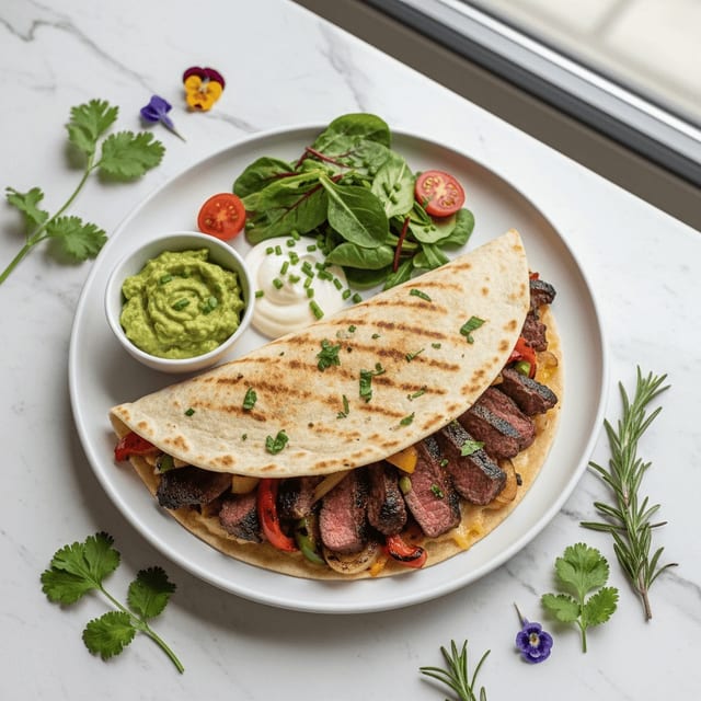Steak Quesadilla.