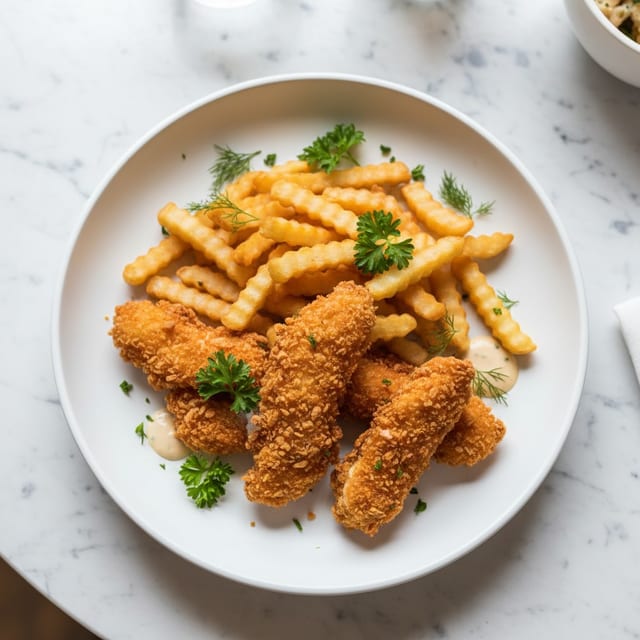 5. Kids Tenders with French Fries.