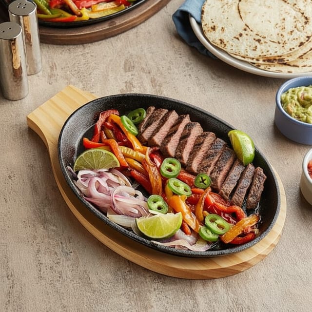 Steak Fajitas.