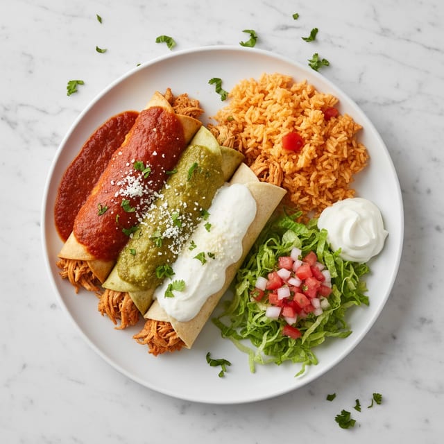 Enchiladas Mexicanas.