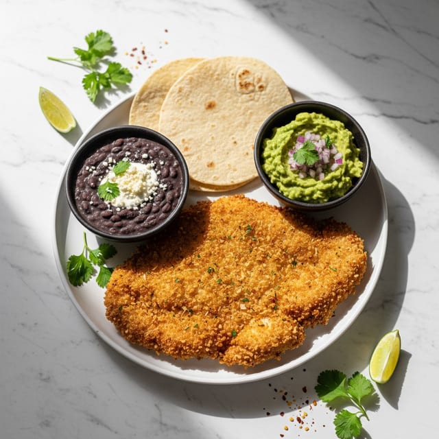Milanesa De Pollo.
