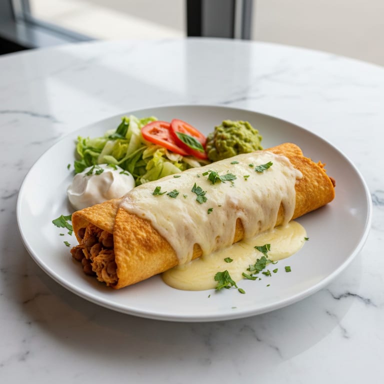 Indulge in Our Chimichanga