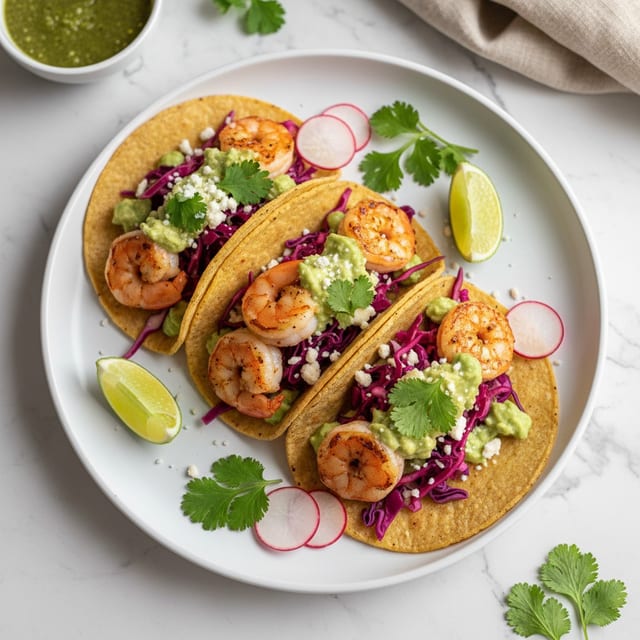 Taco De Camaron a La Carta.