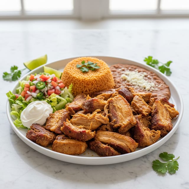 Carnitas Platter.