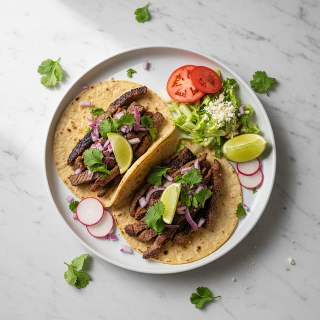 Asada Taco a La Carta.